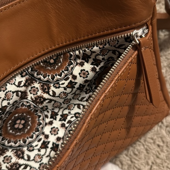 Vera Bradley Leather Carryall Triple Compartment Bag - Picture 2 of 9